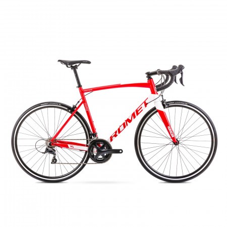 Bicicleta de sosea unisex Romet Huragan 3 Rosu/Alb 2021