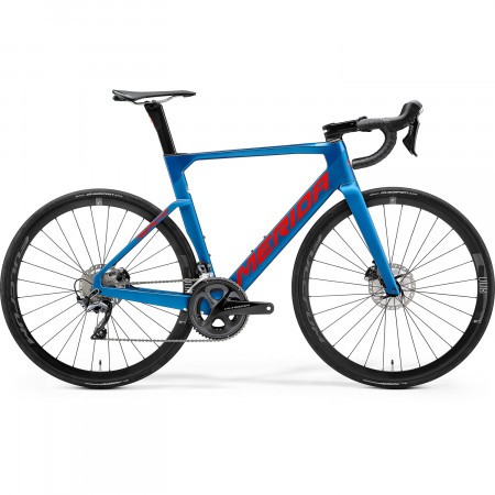 Bicicleta de Sosea Unisex Merida Reacto 6000 Albastru/Albastru/Rosu 22/23