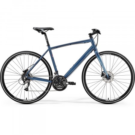 Bicicleta de trekking/oras pentru barbati Merida Crossway Urban 40 Albastru(Rosu) 2019