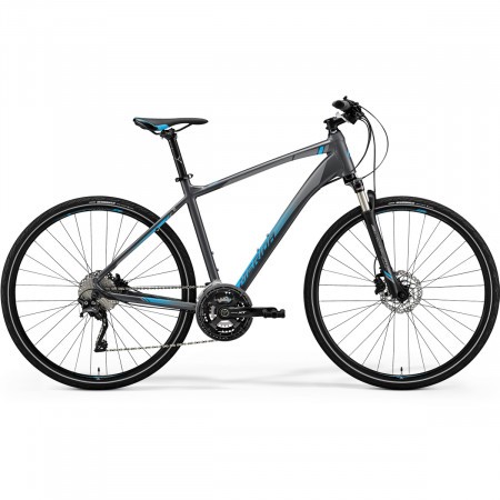 Bicicleta de trekking/oras pentru barbati Merida Crossway XT-Edition Argintiu (Albastru) 2019