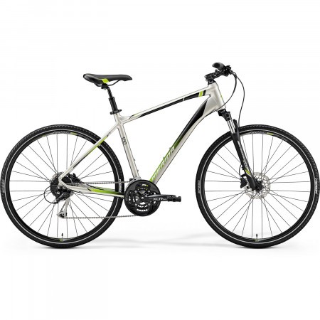 Bicicleta de trekking pentru barbati Merida Crossway 100 Titan(Verde) 2019