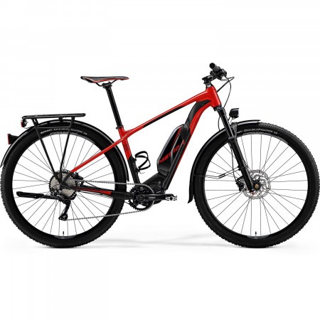 Bicicleta electrica pentru barbati Merida eBig.Nine 500 Rosu/Negru 2019
