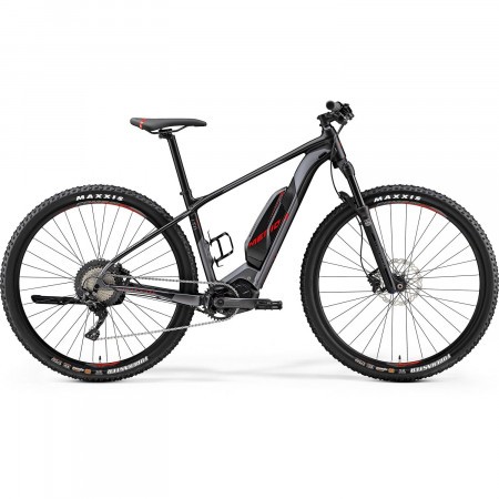 Bicicleta electrica pentru barbati Merida eBig.Nine Limited Negru/Argintiu inchis(Rosu) 2019