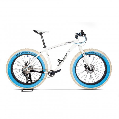 Bicicleta fatbike pentru barbati Pegas Suprem FX Custom Alb Perlat