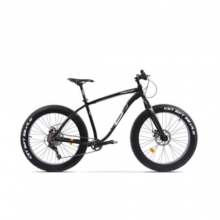 Bicicleta Fatbike unisex Pegas Suprem FX 17 inch Negru Stelar