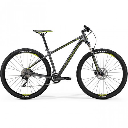 Bicicleta de munte pentru barbati Merida Big.Nine 300 Antracit(Negru/Verde) 2018