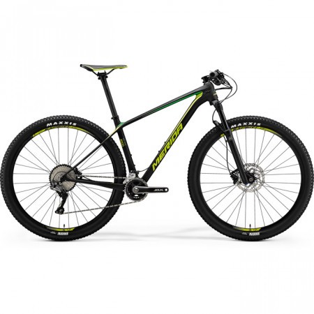 Bicicleta de munte pentru barbati Merida Big.Nine 4000 Negru(Verde) 2018