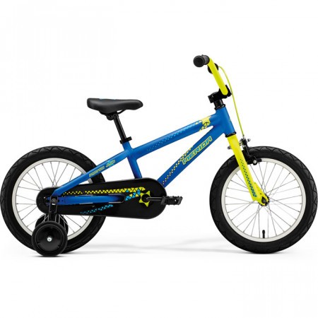Bicicleta pentru copii Merida Matts J16 Albastru(Galben/Bleu) 2018