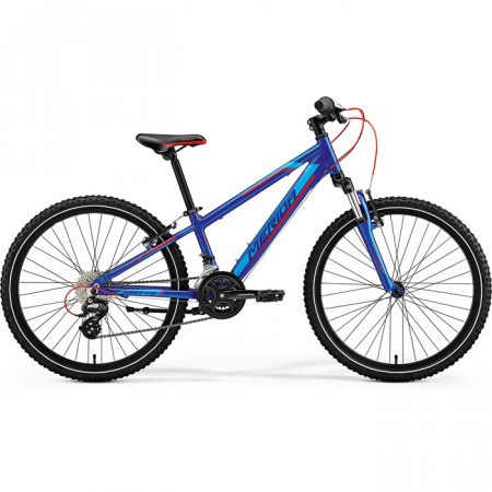 Bicicleta pentru copii Merida Matts J24 Albastru(Bleu/Rosu) 2018