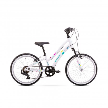 Bicicleta pentru copii Romet Cindy 20 Alb S/10 2019