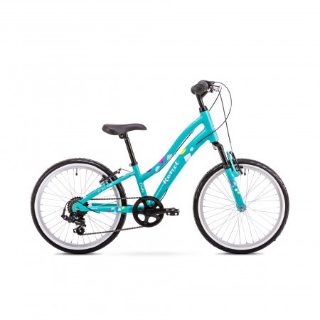 Bicicleta pentru copii Romet Cindy 20 Turcoaz S/10 2019