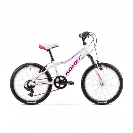 Bicicleta pentru copii Romet Jolene 20 Kid 2 Alb/Roz S/10 2019