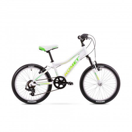 Bicicleta pentru copii Romet Jolene 20 Kid 2 Alb/Verde S/10 2019