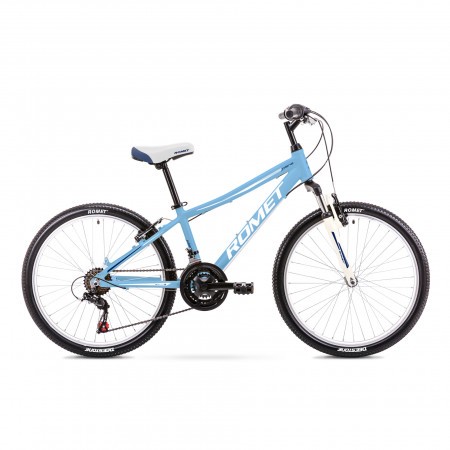 Bicicleta pentru copii Romet Jolene 24 Albastru/Alb S/13 2019