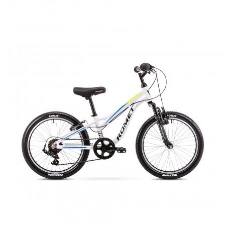 Bicicleta pentru copii Romet Rambler Fit 20 Alb/Verde S/10 2019