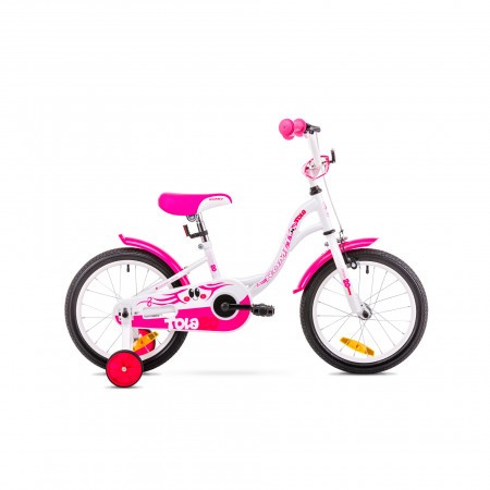Bicicleta pentru copii Romet Tola 20 Alb/Roz 2019