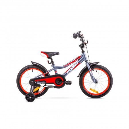 Bicicleta pentru copii Romet Tom 12 Grafit/Rosu 2019