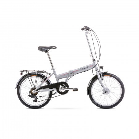 Bicicleta pliabila unisex Romet Wigry 1 XS/13 Argintiu 2021