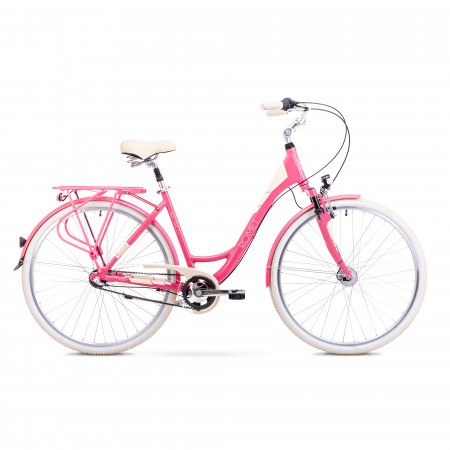 Bicicleta de oras pentru Femei Romet ART DECO 3 Roz 2018