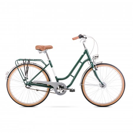 Bicicleta de Oras pentru femei Romet Luiza Classic 26 Verde 2022