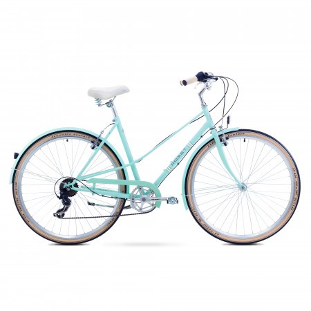 Bicicleta de oras pentru Femei Romet MIKSTE Albastru 2018