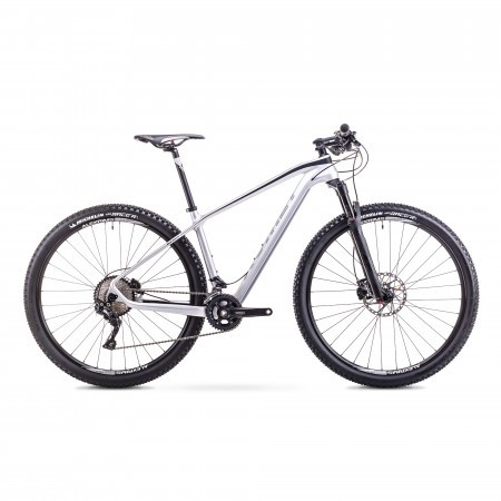 Bicicleta de munte pentru Barbati Romet MONSUN 29 1 Argintiu 2018