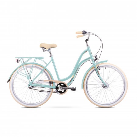 Bicicleta de oras pentru Femei Romet POP ART 26 Turcoaz 2018