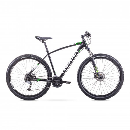 Bicicleta de munte pentru Barbati Romet RAMBLER 29 3 Negru/Verde 2018