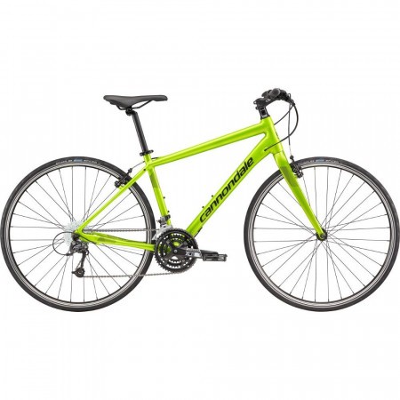 Bicicleta urbana pentru barbati Cannondale Quick 4 M Verde neon 2018