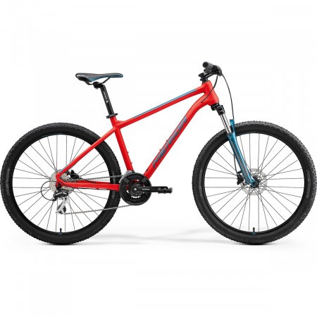 Bicicleta de munte pentru barbati Merida Big.Seven 20 Rosu Mat(Albastru Turcoaz) 2021