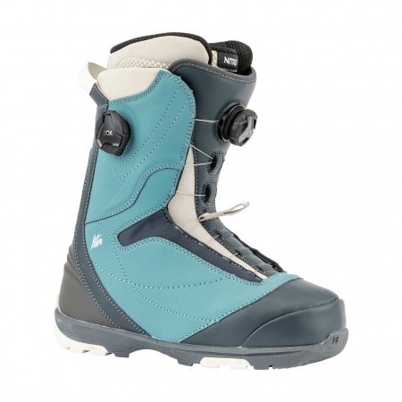 Boots snowboard femei Nitro Cypress Dual BOA Albastru/Gri 19/20