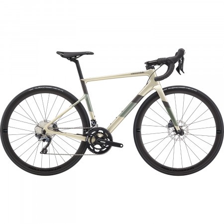 Bicicleta de sosea Cannondale SuperSix EVO Carbon Disc Ultegra Bej auriu 2020