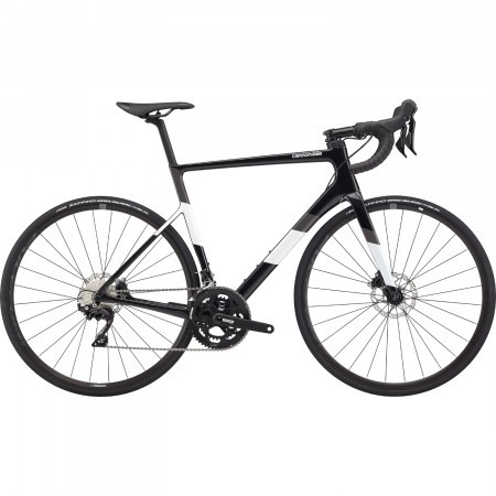 Bicicleta de sosea Cannondale SuperSix EVO Carbon Disc 105 Negru Perlat 2020