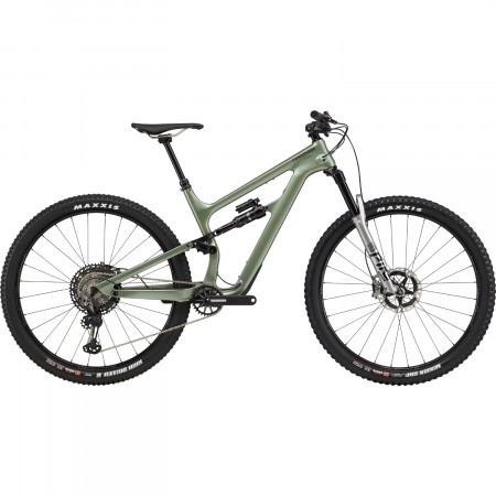Bicicleta full suspension Cannondale Habit Carbon 1 Verde agave 2020