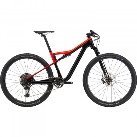 Bicicleta full suspension Cannondale Scalpel Si Carbon 3 Negru/Rosu 2020