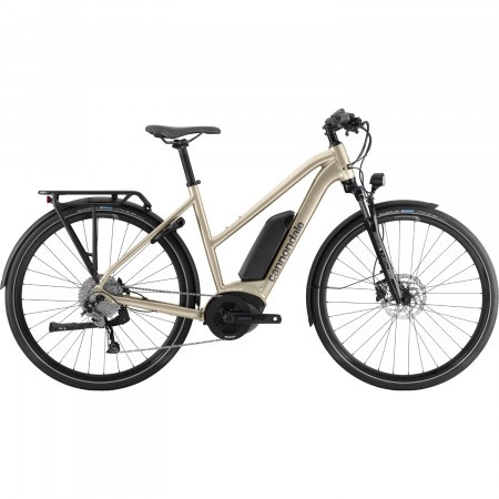 Bicicleta electrica Cannondale Tesoro Neo Remixte Bej auriu 2020
