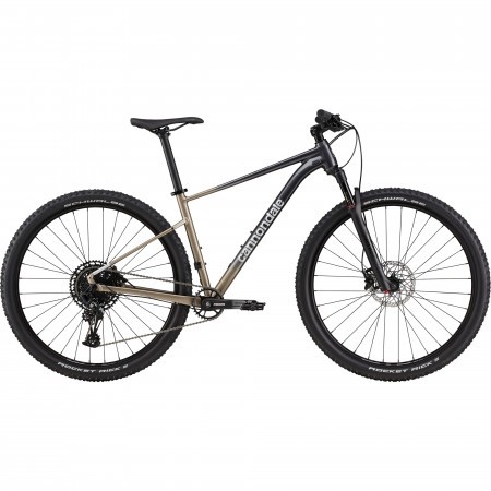 Bicicleta de munte hardtail Cannondale Trail SL 1 Negru/Auriu 2021