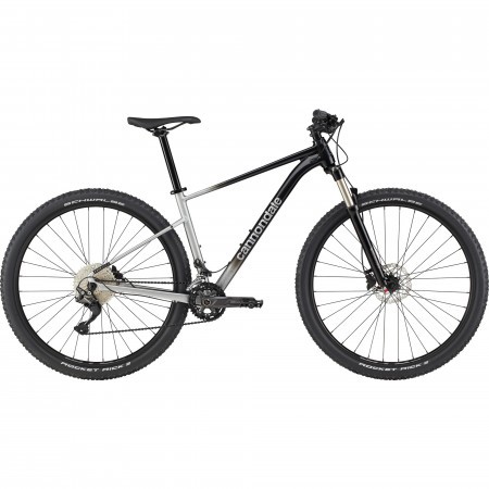 Bicicleta de munte hardtail Cannondale Trail SL 4 Negru/Argintiu 2021