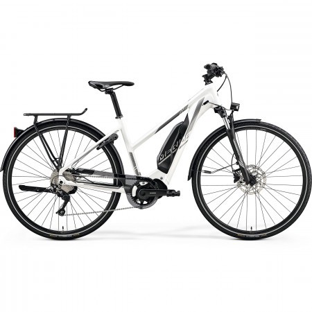 Bicicleta electrica pentru femei Merida eSPRESSO 300 EQ Dama Alb(Argintiu) 2019
