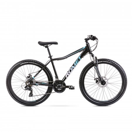 Bicicleta de munte pentru femei Romet Jolene 6.2 Negru/Verde/Violet 2022