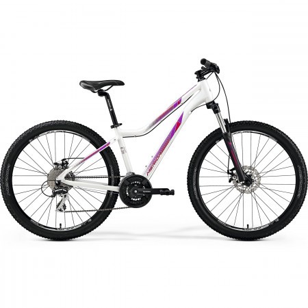 Bicicleta de munte pentru femei Merida Juliet 6.20 MD Alb/Roz 2019