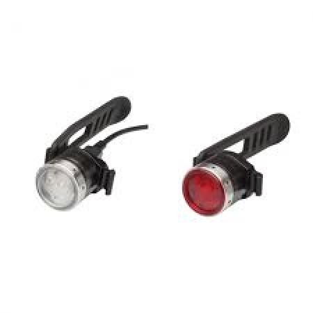 Set Semnalizatoare Bicicleta LED Lenser B2R Alb+Rosu USB