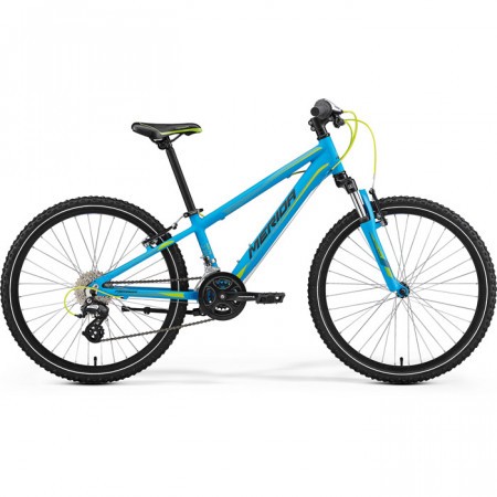 Bicicleta pentru copii Merida Matts J.24 Albastru/Verde/Negru 2017