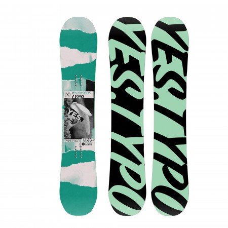 Placa snowboard Directional Twin Barbati pentru Resort freestyle YES Typo 2020