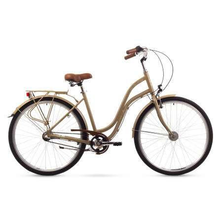 Bicicleta de oras Romet POP ART 28 Crem 2016