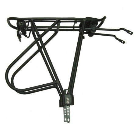 Portbagaj BikeFun Multirack Disc 24-28 reglabil aluminiu negru