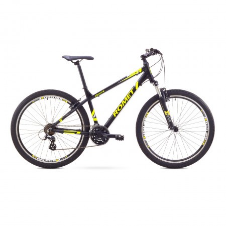 Bicicleta de munte Romet RAMBLER 27.5 1 Negru-Albastru 2017