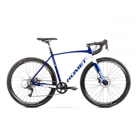 Bicicleta gravel pentru barbati Boreas 1 Albastru/Alb 2020