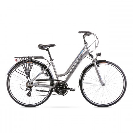 Bicicleta de trekking/oras pentru femei Gazela Argintiu 2020