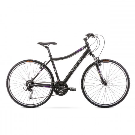 Bicicleta de trekking pentru femei Orkan 2 D Negru/Violet 2020